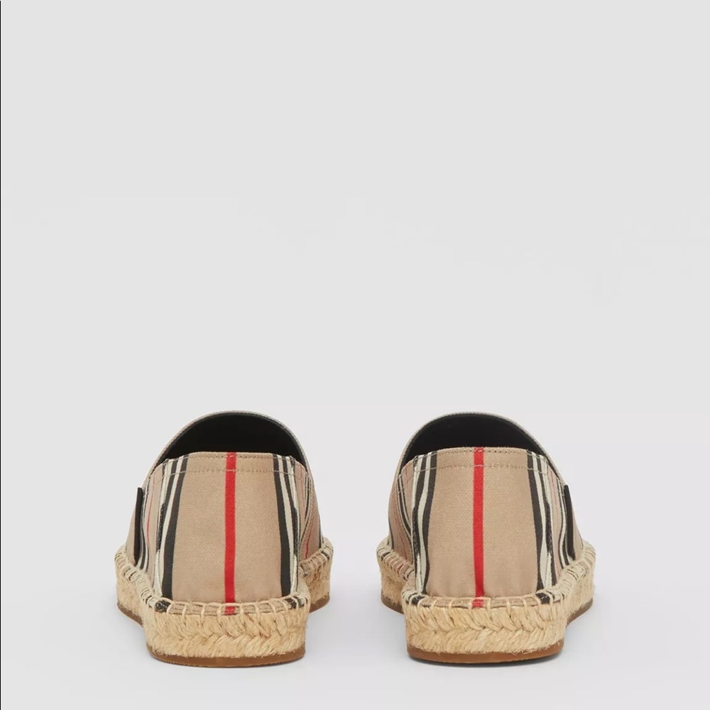 Burberry Alport Icon Stripe Espadrille Canvas - Picture 7 of 9